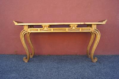1950s Asian Altar Style Console Table