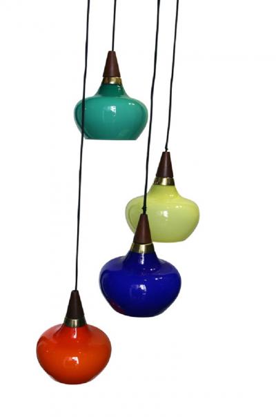 1950s Danish light suspension