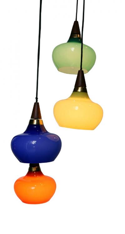 1950s Danish light suspension