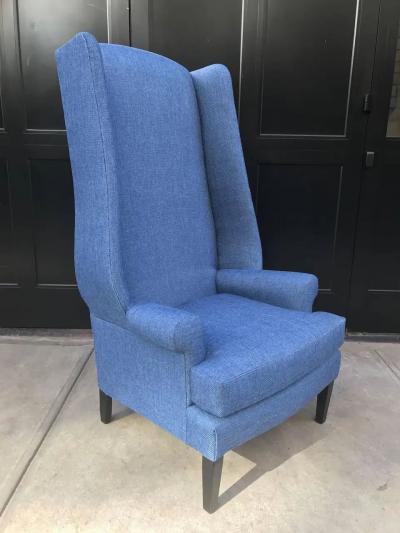 1950s Decorative Wingback Chair