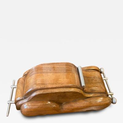 1950s Decorative wood car box
