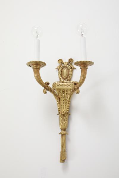 1950s French Bronze Sconces