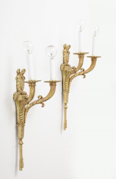 1950s French Bronze Sconces