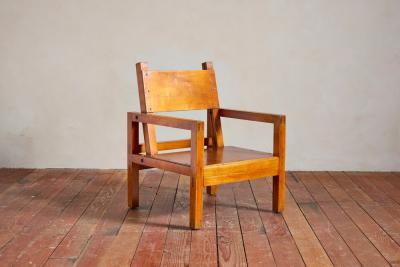 1950s French Plywood Chairs