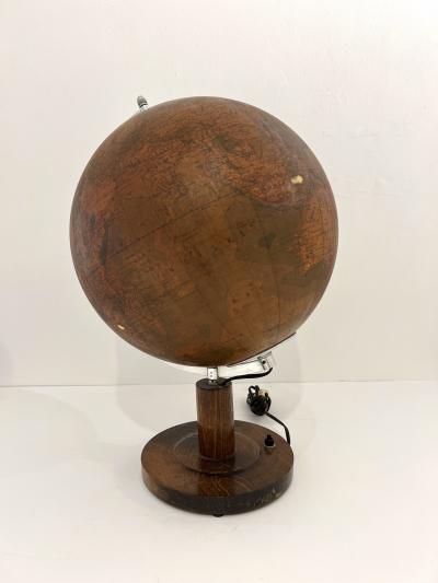1950s Glass Globe Lamp Denmark