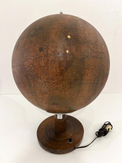 1950s Glass Globe Lamp Denmark