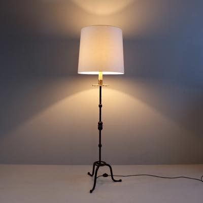 1950s Iron Standard Lamp Spain