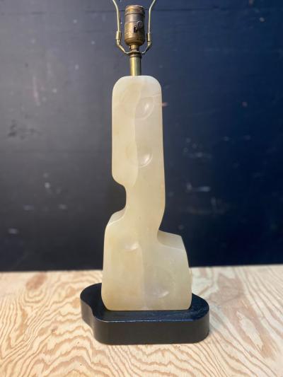 1950s Italian Alabaster table lamp by Maurizio Tempestini
