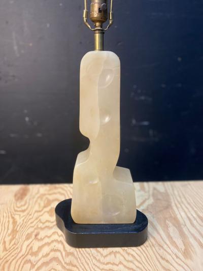 1950s Italian Alabaster table lamp by Maurizio Tempestini
