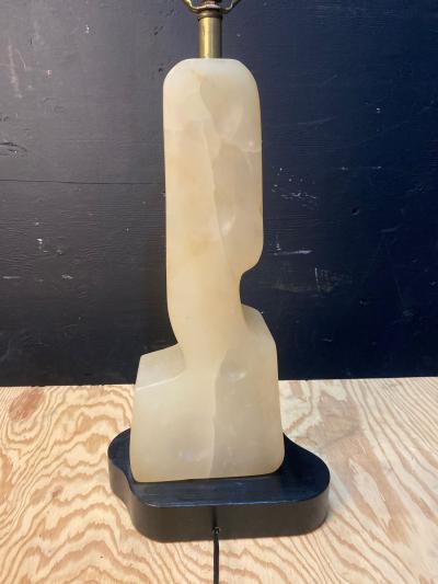 1950s Italian Alabaster table lamp by Maurizio Tempestini