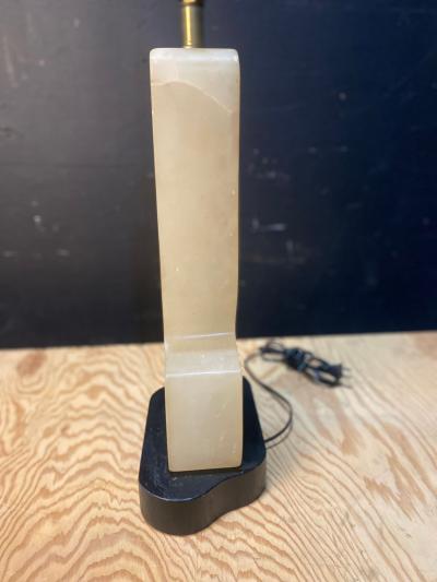 1950s Italian Alabaster table lamp by Maurizio Tempestini