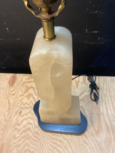 1950s Italian Alabaster table lamp by Maurizio Tempestini