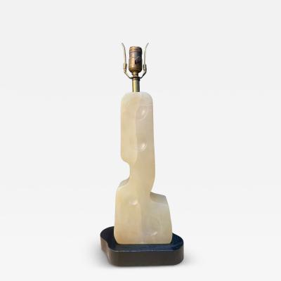 1950s Italian Alabaster table lamp by Maurizio Tempestini