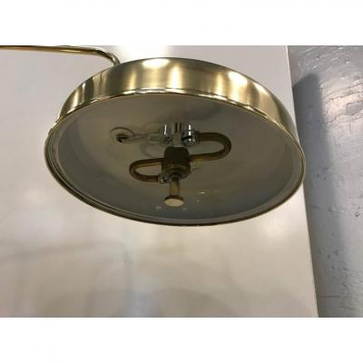 1950s Italian Brass Desk Lamp