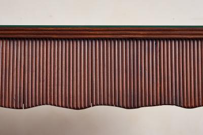 1950s Italian Fluted Console