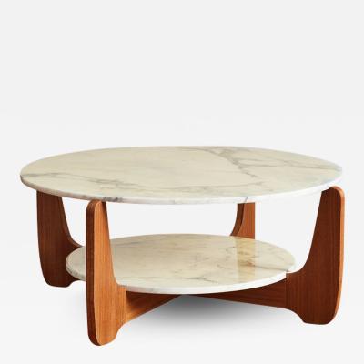 1950s Italian Marble Coffee Table