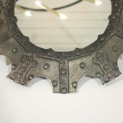 1950s Italian Wrought iron mirror