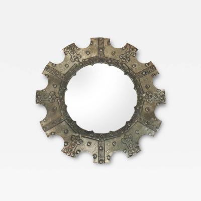 1950s Italian Wrought iron mirror