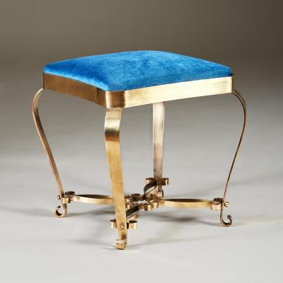 1950s Italian brass stool
