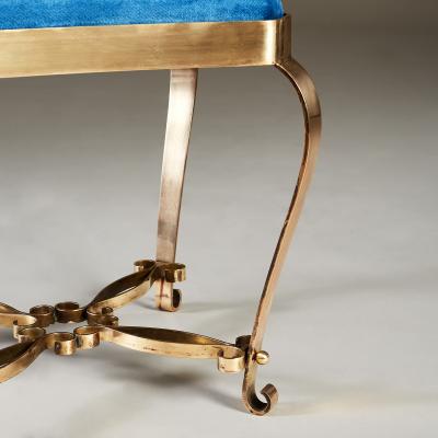 1950s Italian brass stool