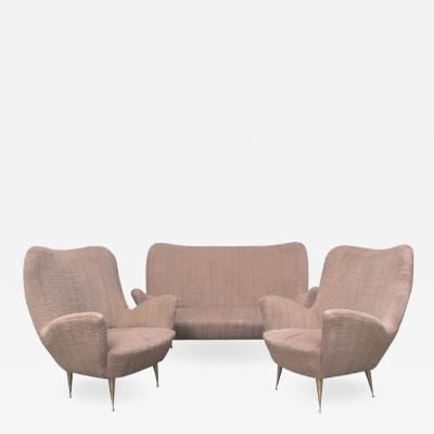 1950s Italian lounge set