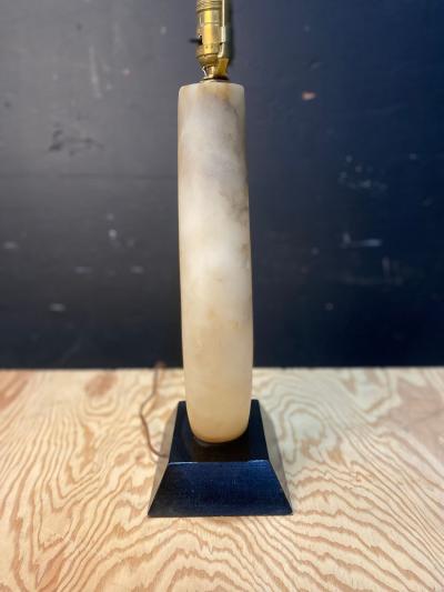 1950s Maurizio Tempestini Biomorphic Alabaster Table Lamp