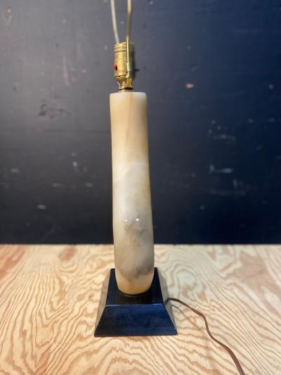 1950s Maurizio Tempestini Biomorphic Alabaster Table Lamp