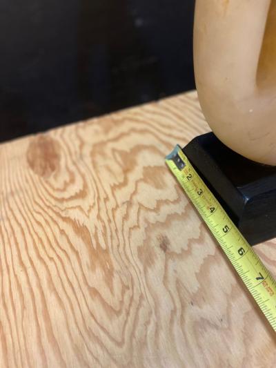 1950s Maurizio Tempestini Biomorphic Alabaster Table Lamp