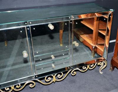1950s Mirror Clad Buffet