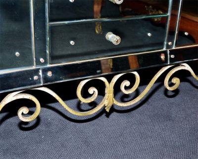 1950s Mirror Clad Buffet