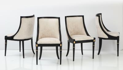 1950s Modern Italian Dining Chairs Set Of 4