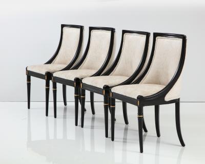 1950s Modern Italian Dining Chairs Set Of 4