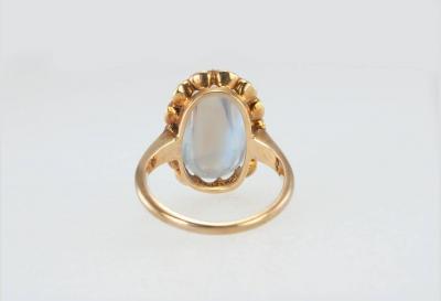 1950s Moonstone Gold Ring