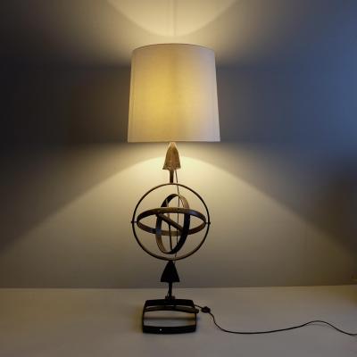 1950s Objet Trouve Astrolabe Standard Lamp