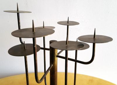 1950s Organic Modernist Studio Candelabra