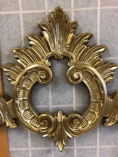 1950s Rococo Style Headboard