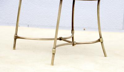 1950s Solid Brass Modern Italian Armchair