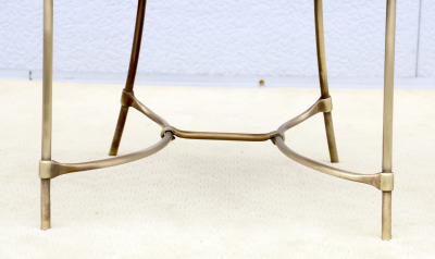 1950s Solid Brass Modern Italian Armchair