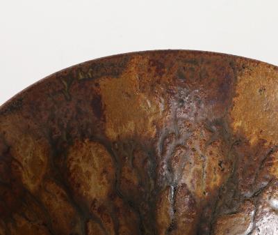 1950s Studio Made Mottled Pottery Bowl