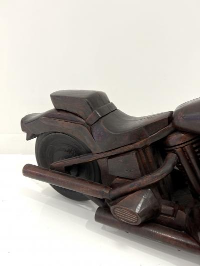 1950s Wood Motorcycle Model