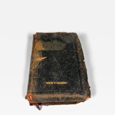 1957 Holy Bible Distressed Leather Inscribed Teachers Edition Concordia