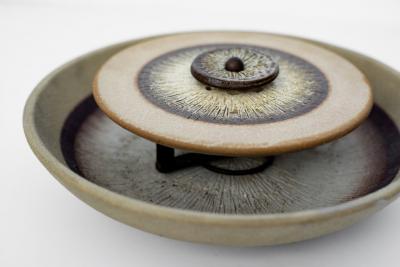 1960S DANISH CERAMIC SCONCES