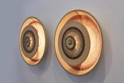 1960S DANISH CERAMIC SCONCES
