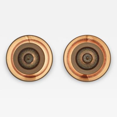 1960S DANISH CERAMIC SCONCES