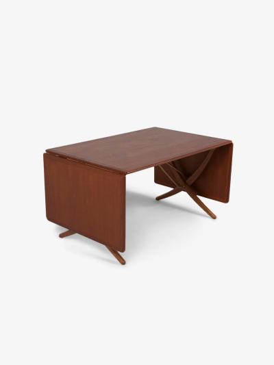 1960S HANS WEGNER DROP LEAF TABLE