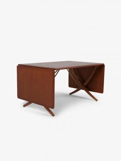 1960S HANS WEGNER DROP LEAF TABLE