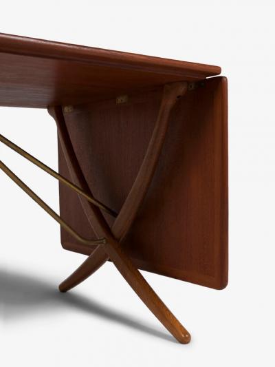 1960S HANS WEGNER DROP LEAF TABLE