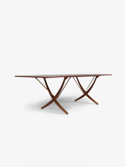 1960S HANS WEGNER DROP LEAF TABLE
