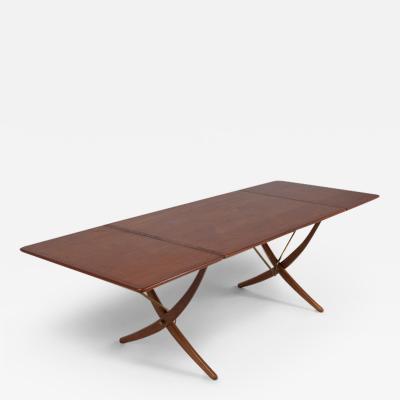 1960S HANS WEGNER DROP LEAF TABLE