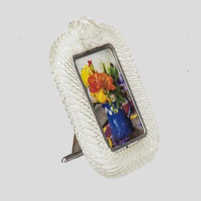 1960s Barovier e Toso Ritorto glass Picture Frame